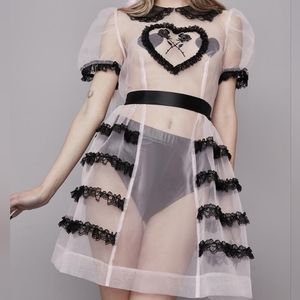 Sweet Moonlight Sonata Babydoll Dress